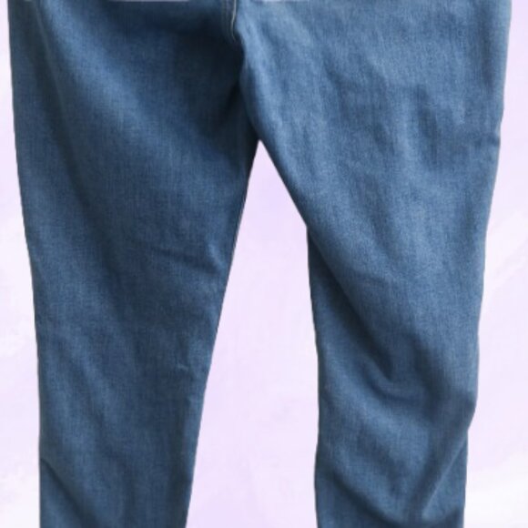 American Eagle Outfitters next level stretch jegging in medium wash blue size 10 - Picture 6 of 13